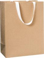 Пакет подарунковий One Colour light brown 25x13x33 см STEWO