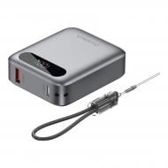 Повербанк Choetech 10000 mAh grey (B860-CCGY) QC/PD 22,5 Вт Повербанк Choetech 10000 mAh grey (B860-CCGY) QC/PD 22,5 Вт