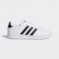 Кроссовки мужские зимние Adidas GRAND COURT F36392 р.40 2/3 белые