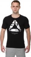 Футболка Reebok WOR C GRAPHIC TEE BK4706 р.M черный