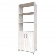 Шкаф-витрина MebliKom Loft Details G-200-2 сосна лофт белая