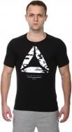 Футболка Reebok WOR C GRAPHIC TEE BK4706 р.2XL чорний