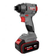 Гайковерт WURTH ударный аккумуляторный ASSR 20V 1/4, 1x4.0 Ач, RED STRIPE 230 Нм 5702515011