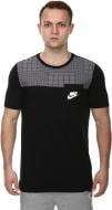Футболка Nike M NSW TEE DRPTL AV15 PKT PRNT 834727-010 р.S черный