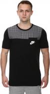 Футболка Nike M NSW TEE DRPTL AV15 PKT PRNT 834727-010 р.L черный