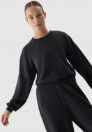 Свитшот 4F SWEATSHIRT F701 4FAW23TSWSF701-22S р.XS черный