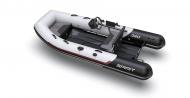 Човен надувний Aquaspirit Spirit S320C сірий із червоними вставками