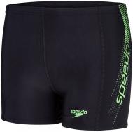 Плавки Speedo Sports Logo Panel Aquashort р. 24 черный с салатовым 8-09530A763