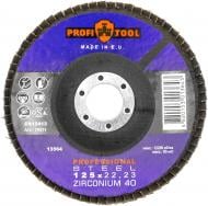 Круг пелюстковий PROFITOOL ZIRCONIUM   125 мм P40 76011