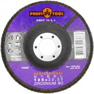 Круг лепестковый PROFITOOL ZIRCONIUM   125 мм P80 76013