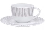 Чашка для кофе с блюдцем Platinum Tracy 120 мл 101006298 DPL