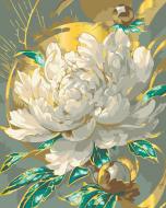 Картина по номерам Сияющий пион с металлизированными красками 13153-AC 40х50 см ART CRAFT Картина по номерам Сияющий пион с металлизированными красками 13153-AC 40х50 см ART CRAFT