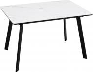 Стол Центр Меблів Capella 1200(1600)x800x760мм белый/черный