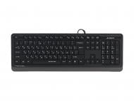 Клавіатура A4Tech (FK10Q (Grey)) USB, QuietKey