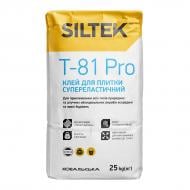 Клей для плитки Siltek T-81 Pro супереластичний 25 кг