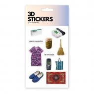 Набор стикеров 3D Tattooshka "Не чує баба" Набор 11 стикеров