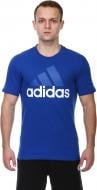 Футболка Adidas LINEAR TEE S98734 р.L синий