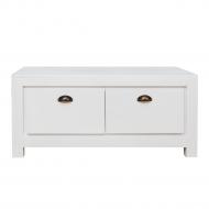 Тумба для взуття Woodville Стокгольм 1000x500x450 мм білий (SS003712)