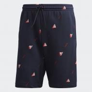 Шорты Adidas MHE Short GFX FI4038 р. 2XL темно-синий