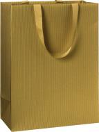 Пакет подарунковий One Colour gold 25x13x33 см STEWO