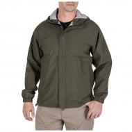 Куртка мужская демисезонная 5.11 Tactical ШТОРМОВАЯ "DUTY RAIN SHELL" р.M Ranger green