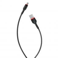 Кабель Xo NB-P171 2.4A Bowling USB Cable for Micro 1 м black (6920680873661)