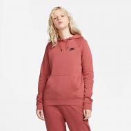 Джемпер Nike ESSNTL FLC PO HOODIE DX2316-691 р.XL бордовый