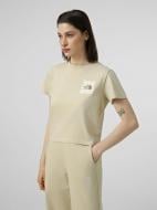Футболка THE NORTH FACE W SUN REGULAR SHORT SLEEVE CUTIE TEE-GRA NF0A8GQSDOM1 р.L бежевый Футболка THE NORTH FACE W SUN REGULAR SHORT SLEEVE CUTIE TEE-GRA NF0A8GQSDOM1 р.L бежевый