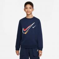 Свитшот Nike SOS FLC CREW BB DX2296-410 р.L синий
