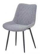 Стілець обідній Prestol Ізі 540х610х830 мм сірий / чорний