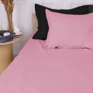 Наволочка поплин Poplin Line 041+099 Leomar 60x60 см розовый/черный MirSon