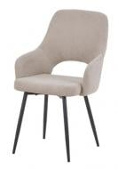 Стілець обідній Prestol Фокс 520х590х910 мм бежевий / чорний Стілець обідній Prestol Фокс 520х590х910 мм бежевий / чорний