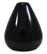 Ваза керамическая Rezon Petit Peore V0820 9 см черный V0820