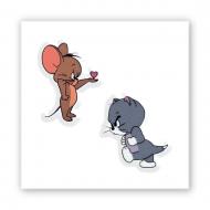 Стикер 3D Tattooshka 3D-стикер "Sweet couple"