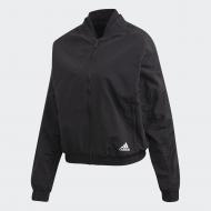 Ветровка женская демисезонная Adidas W St Bomber FI6737 р.M черная