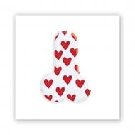 Стикер 3D Tattooshka "Heart love" Стикер 3D Tattooshka "Heart love"