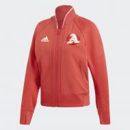 Джемпер Adidas W VRCT JK FI9213 р. L красный