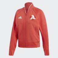 Джемпер Adidas W VRCT JK FI9213 р. XL красный