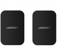 Пластины для держателя LP123 2xRectangle Metal Plate for Magnetic Phone Stand Black (50869) UGREEN