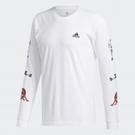 Футболка Adidas Lil Stripe Stre FJ4580 р.XL белый