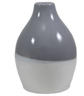 Ваза керамічна світло-сірий двохколірна Vase Bicolor V2001 Резон