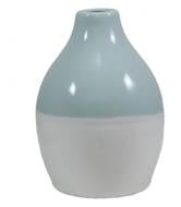 Ваза керамическая светло-зелений двухцветная Vase Bicolor V2002 Резон