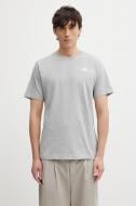 Футболка THE NORTH FACE M EVOLUTION SIMPLE DOME REGULAR SHORT SL NF0A8CZ2CQO1 р.M серый