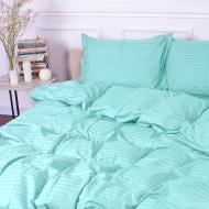 Комплект постельного белья Satin Stripe 30-0014 Mint 2х143х210 см мятный MirSon