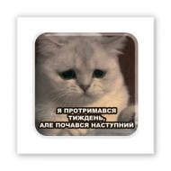 Стікер 3D Tattooshka 3D-стікер "Тримаюся"