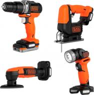 Набір акумуляторного інструменту Black+Decker BDCK123S2S