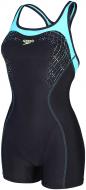 Купальник Speedo Speedo Fit Kickback Legsuit р. 32 чорний 8-10368A567 Купальник Speedo Speedo Fit Kickback Legsuit р. 32 чорний 8-10368A567