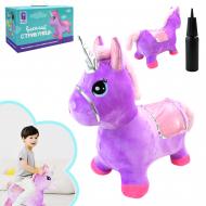 Стрибунець надувний Shantou Єдиноріг плюшевий PJ2810 Стрибунець надувний Shantou Єдиноріг плюшевий PJ2810