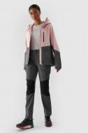 Куртка женская 4F TECHNICAL JACKET F350 4FAW23TTJAF350-54S р.M розовая