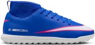 Сороконожки Nike Jr. Mercurial Superfly 10 Club FQ8313-446 р.34 голубой